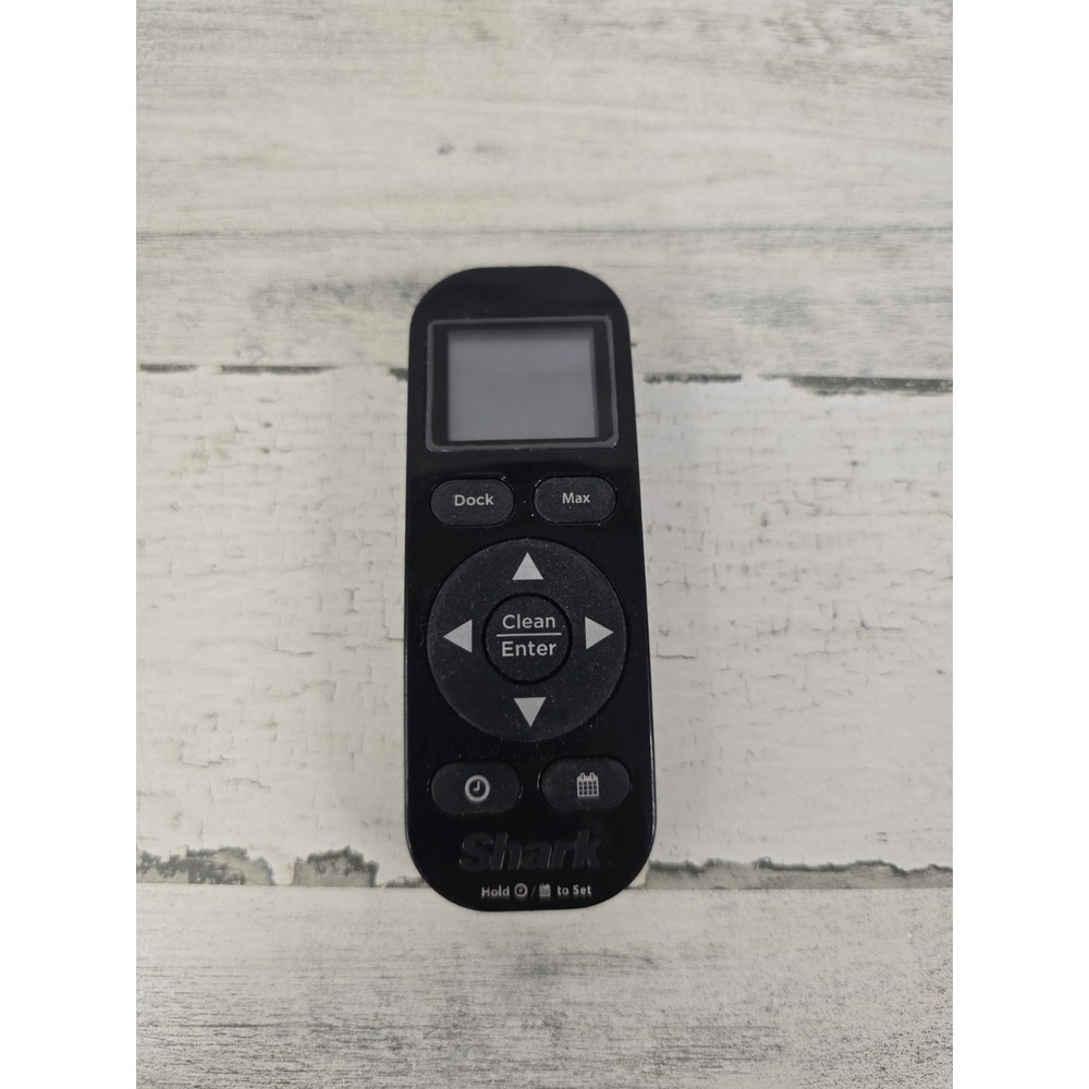 Shark ION Robot Vacuum Remote Control Black with LCD Screen Scheduling Buttons